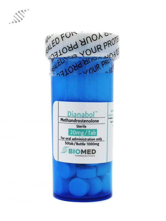 Dianabol Methandrostenolone 20mg/tab