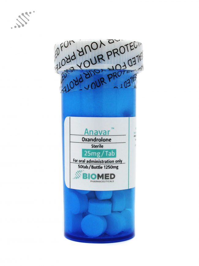 Anavar Oxandrolone 25mg/tab