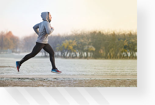 Man Going On A Run