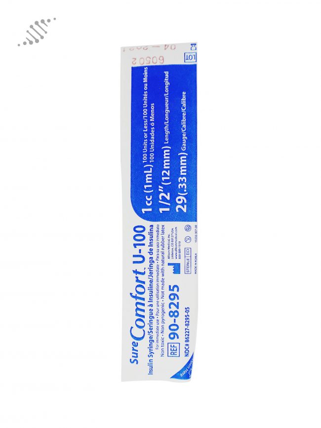 Biomed Insulin Syringe 12mm 10 pack